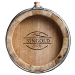 Whiskyfass frontal mit Logo